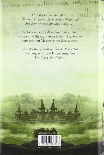 Image du produit Die Furcht des Weisen 1 (Allemand, Patrick Rothfuss, Tungstène Ströle, Jochen Schwarzer, 2011)