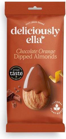 Actual product image Deliciously Ella Chocolate Orange Dipped Almonds small (27 g)