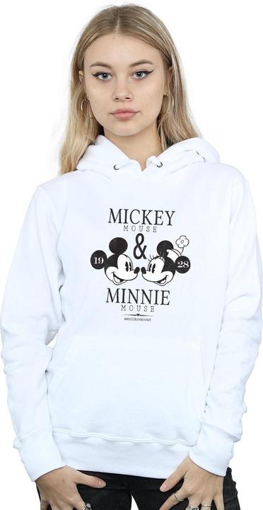 Actual product image Disney Womens/Ladies Mickey And Minnie Mouse Mousecrush Mondays Hoodie (M)
