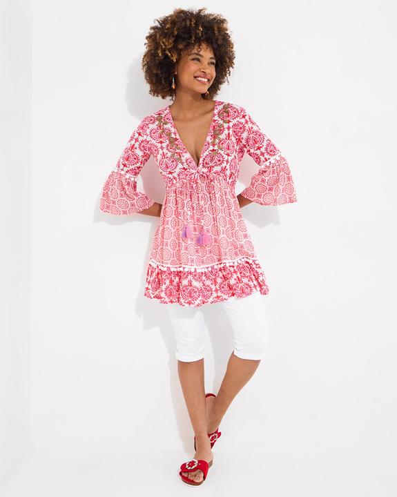 Produktbild Joe Browns Floral Print Tassel Trim Cotton Tunic (12)