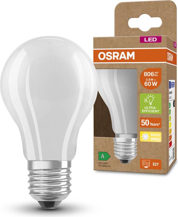 Immagine prodotto Osram Filamento Led Classic A (E27, 4 W, 840 lm, 1 x, A)