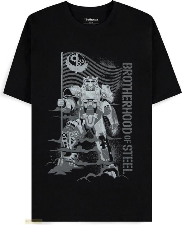 Difuzed Fallout - Vault 33 - Steel - Men's Short Sleeved T-shirt - XL (XL)