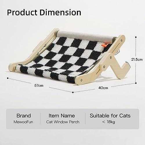 Produktbild Alopini Katze Hängematte Fenster Sitze für Katzen Fensterbank Bett Katze hängenden Bett Fenster