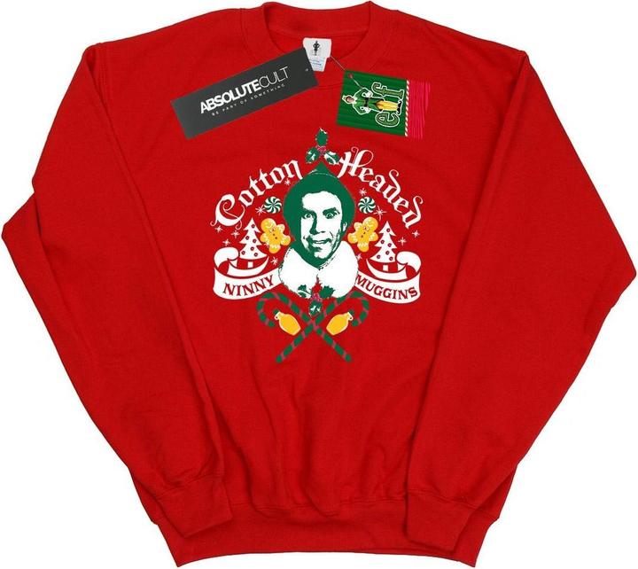 Elf Cotton Headed Ninny Muggins Sweatshirt (M)