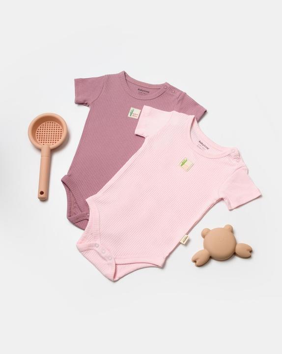 Image du produit BabyCosy Body. manches courtes. 2 Pack (68)