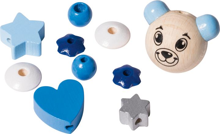 Immagine prodotto VBS Catene di perline in legno "Teddy", 10 pezzi. (10 x)