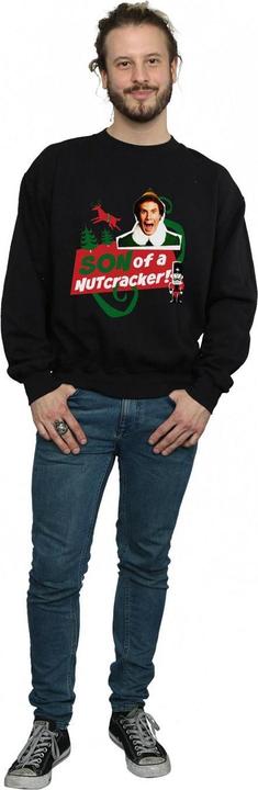 Actual product image Elf Mens Son Of A Nutcracker Sweatshirt (L)