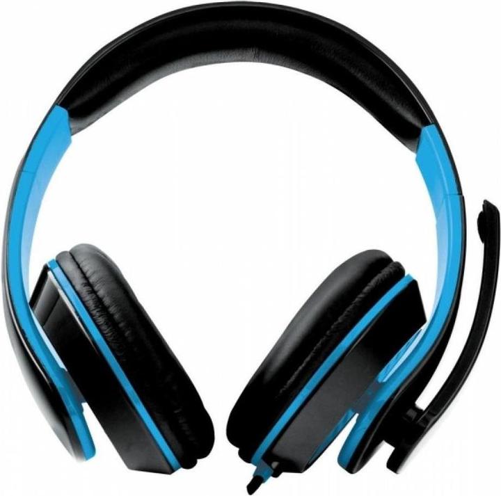 Actual product image Esperanza EGH300B Headset Head-band Black, Blue (Cable)