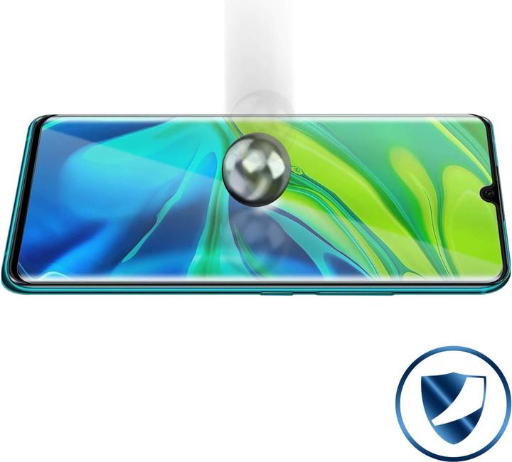 Image du produit Avizar Verre blindé, film de protection en verre, verre de protection (2 pièce(s), Mi Note 10 Lite)