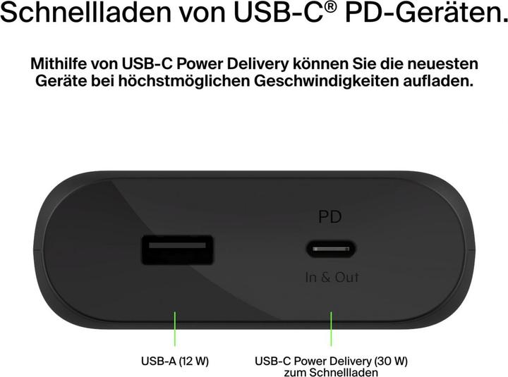 Image du produit Belkin BoostCharge Pro (20000 mAh, 65 W, 9.25 Wh)
