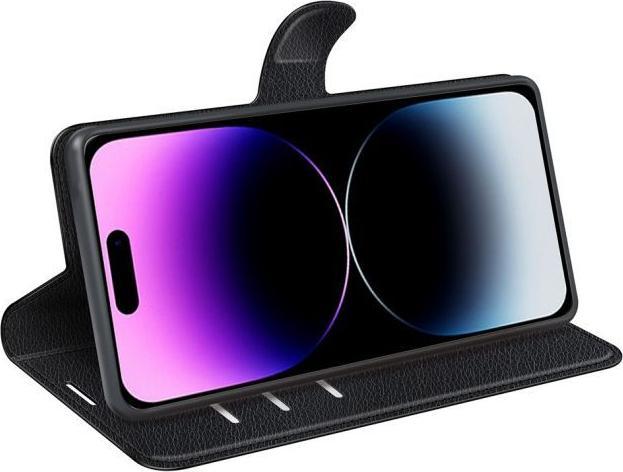 Immagine prodotto MU Classic Serie di copertine per libri in pelle Litchi (Apple iPhone 15 Pro)