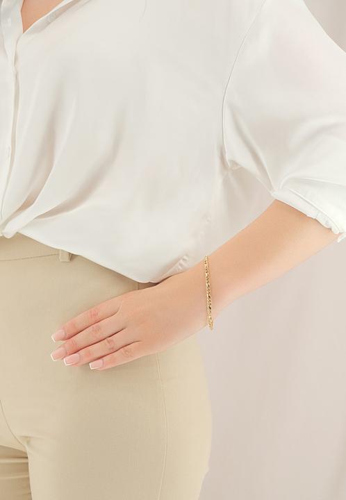Produktbild Muau 8er-Kette (21 cm, Gelbgold)