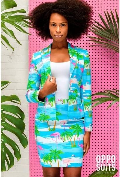 Produktbild OppoSuits Flamingirl Damen Anzug (36)