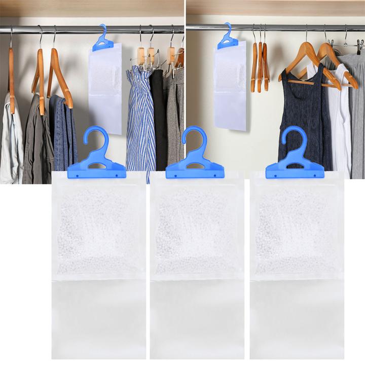 Produktbild Casativo Luftentfeuchter für Kleiderschränke, 3 Stück, je 450ml