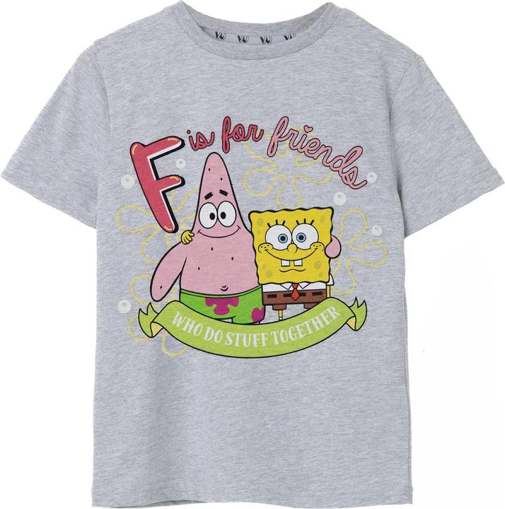 Produktbild Spongebob Squarepants F Is For Friends TShirt Mädchen (140)