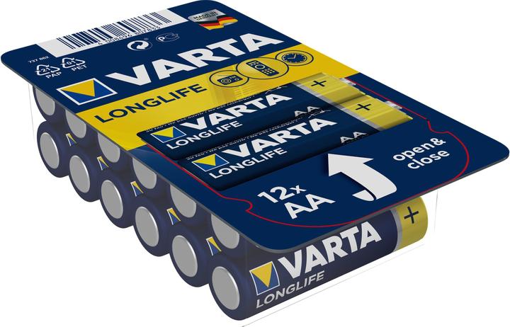 Varta Longlife (12 pcs., AA, 2800 mAh)