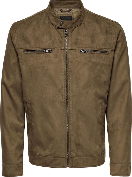 Immagine prodotto Only & Sons Giacca in finto camoscio (XL)