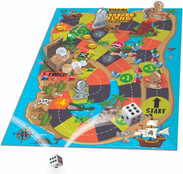Produktbild 4M The Treasure Island game