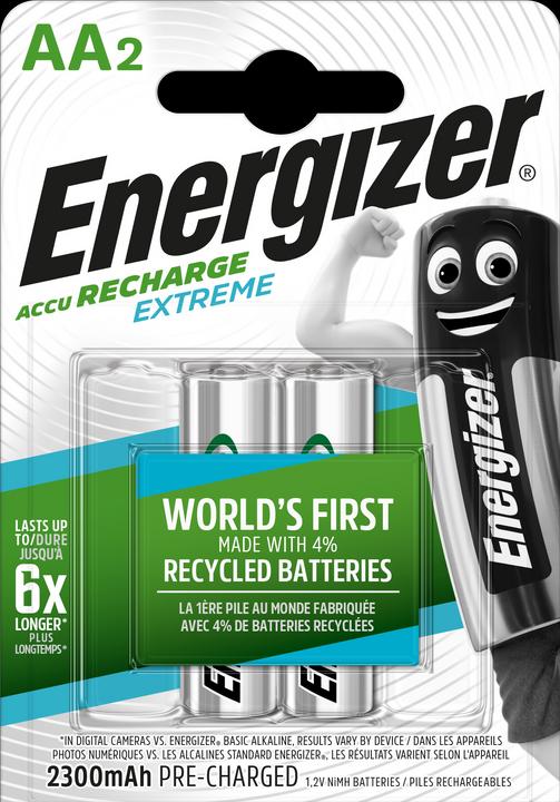 Energizer Recharge extrême (2 pcs, AA, 2300 mAh)