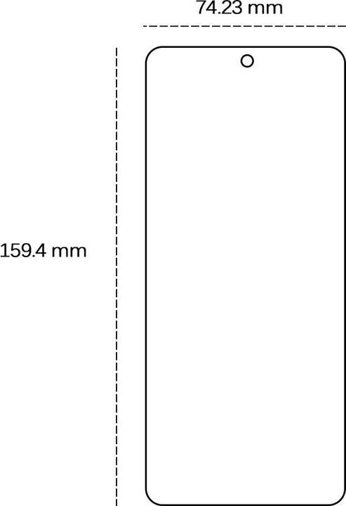 Actual product image OEM Tempered glass 2,5D for Samsung Galaxy S25 Ultra (Samsung Galaxy S25 Ultra)