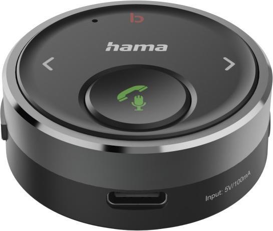 Actual product image Hama Bluetooth® receiver for car, 3.5 mm plug, voice control, hands-free operation (Receiver)