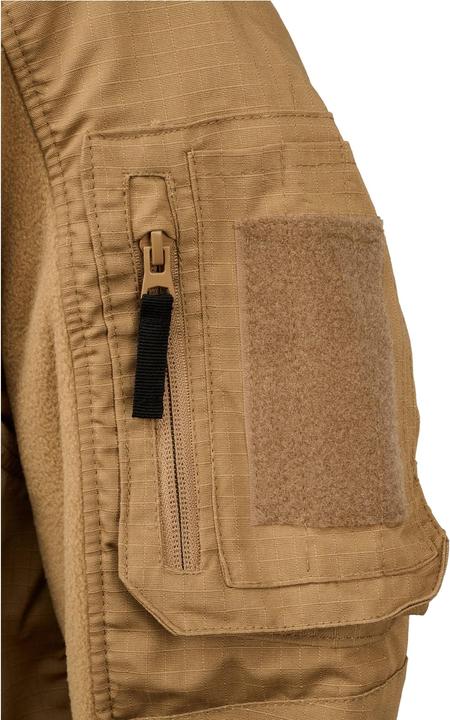 Actual product image Brandit Fleece ripstop outdoor jacket size 5XL colour camel (5XL)