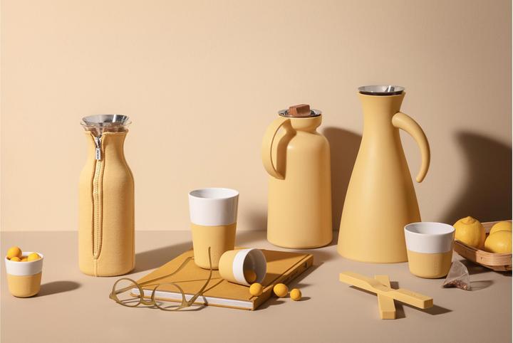 Produktbild Eva Solo Espressotasse 80 ml, 2 Stück, Gelb/Weiss (80 ml, 2 x)