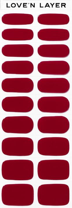 Image du produit Love'n Layer - Rouge bourgogne solide (Rouge bourgogne, Vernis couleur)