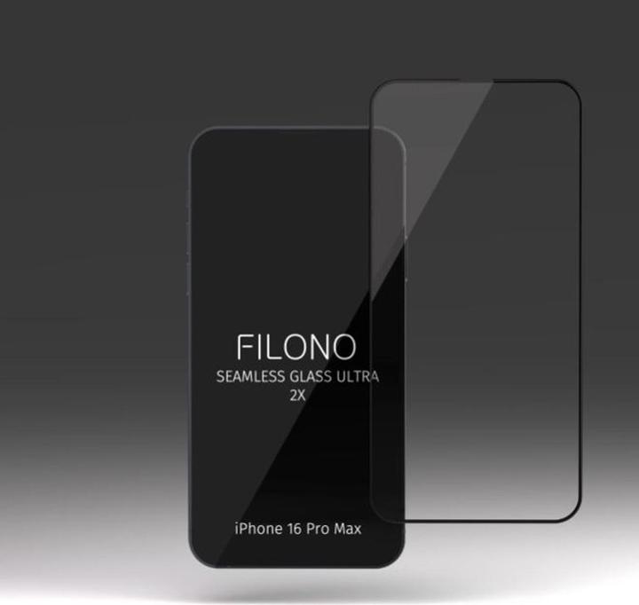 Produktbild Filono Seamless Glass Ultra iPhone 16 Pro Max (1 Stück, Apple iPhone 16 Pro Max)