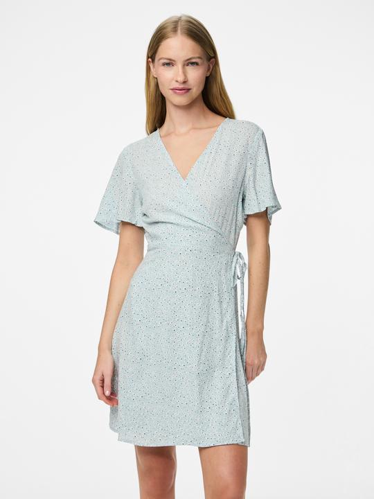 Actual product image Pieces Pctala New Ss Wrap Dress Noos Bc (L)