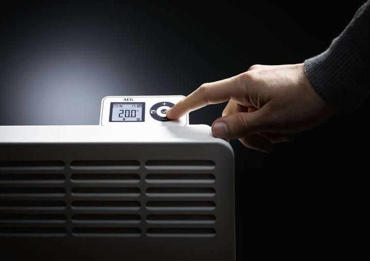 Immagine prodotto AEG Haustechnik WKL 1005, convettore da parete da 1000 W per circa 10 m², con spina (1000 W)