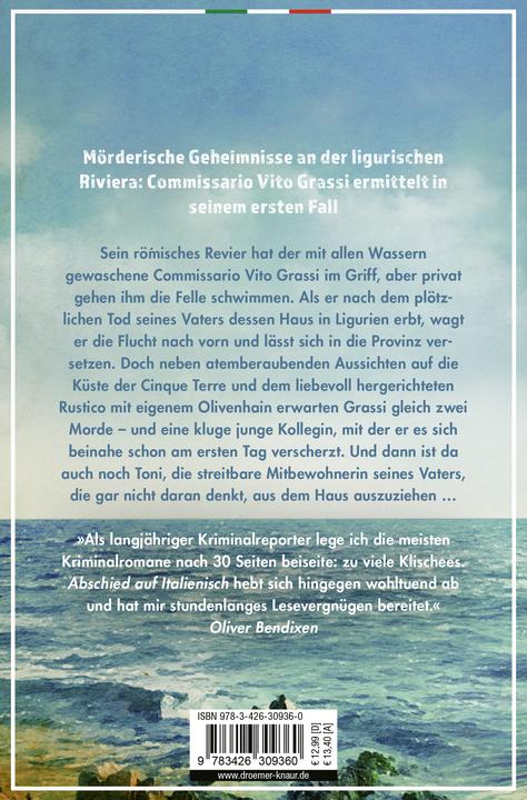 Produktbild Abschied auf Italienisch (Deutsch, Andrea Bonetto, 2024)