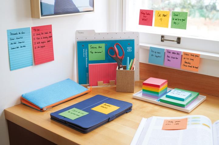 Produktbild Post-it Super Sticky Playful (76 x 76 mm)