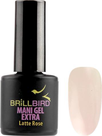 Produktbild BrillBird Mani Gel Extra 8ml Latte Rose (Latte Rose, Gel-Effekt Nagellack)
