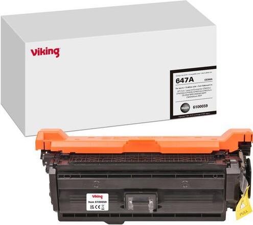 Produktbild Viking Tonerkartusche Kompatibel HP 647A CE260A Schwarz (BK)