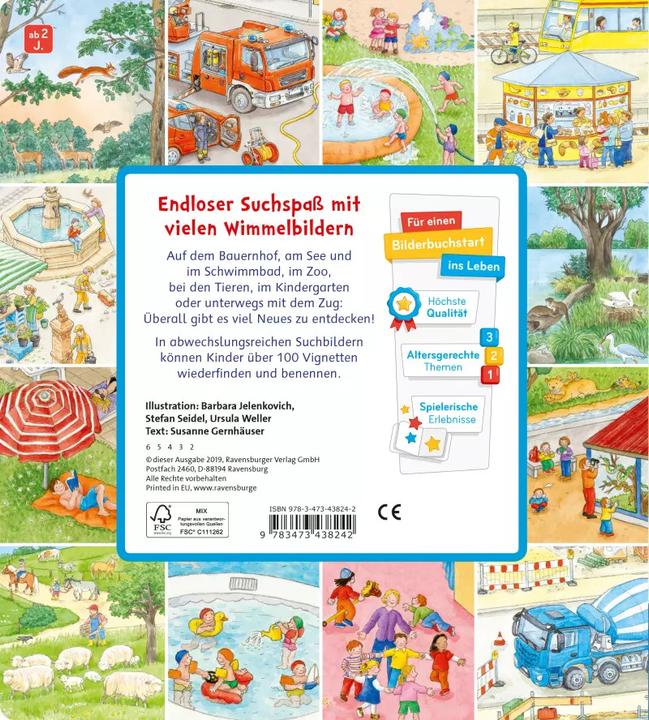 Produktbild Ravensburger Mein schönstes Sachen suchen (Deutsch, Susanne Gernhäuser, Barbara Jelenkovich, Ursula Weller, Stefan Seidel, 2019)