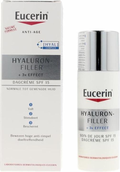 Produktbild Eucerin Hyaluron-Filler + 3x Effect (50 ml, Tagescreme, SPF 15)