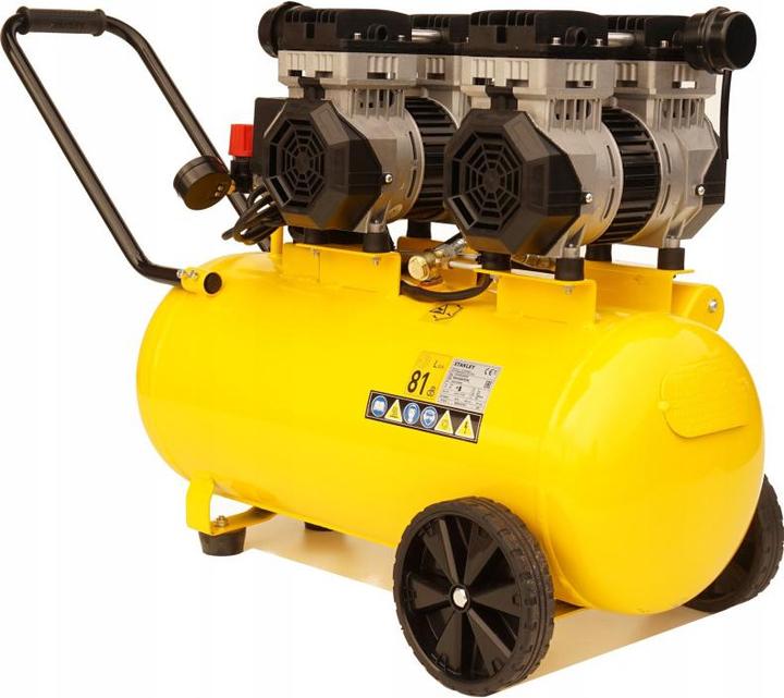 Produktbild Stanley SPRĘŻARKA BEZOLEJOWA WYCISZONA 50L/2,6KM/8BR (50 l)