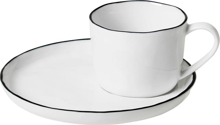 Produktbild Broste Copenhagen SALT Tasse mit Untertasse S 0,1 l (100 ml, 1 x)