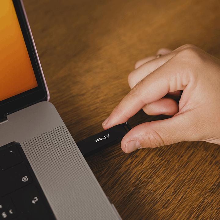 Actual product image PNY USB stick 128GB USB 3.1 Elite-X Type-C (128 GB, USB-C)