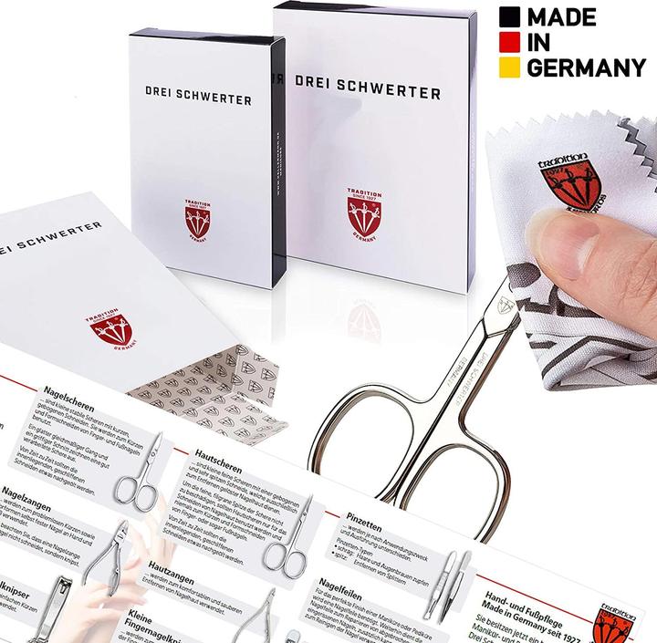 Produktbild Kellermann Maniküre-Set Verona, 6-tlg., Braun, Echtleder