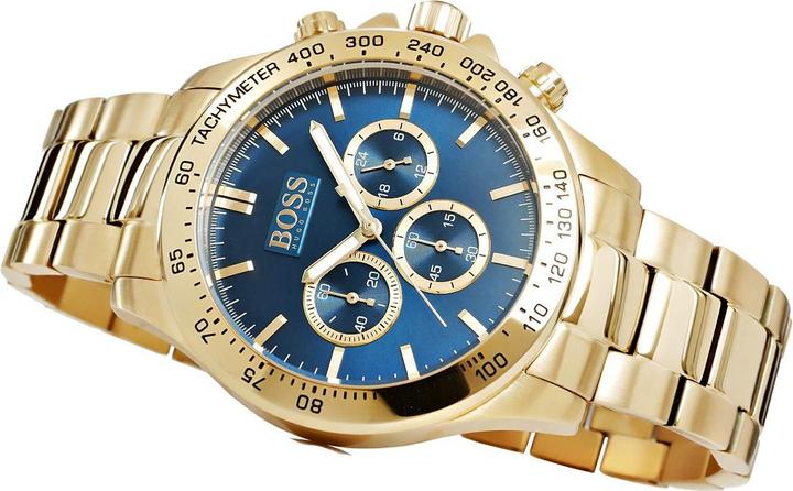 Actual product image Hugo Boss MĘSKI 1513340 - IKON (zh004a) (Analogue wristwatch, 44 mm)