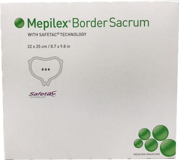 Image du produit Mepilex Border Sacrum 22x25cm 282460 (5 x)