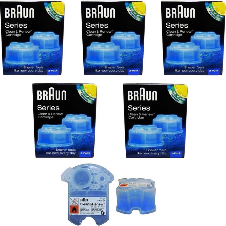 Image du produit Braun Clean & Renew Pack de 5, CCR 2 - 2 x 170ml
