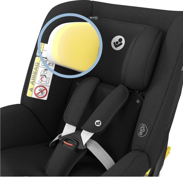 Produktbild Maxi-Cosi Mica Eco I-Size Authentic Black (Reboarder, ECE R129/i-Size Norm)
