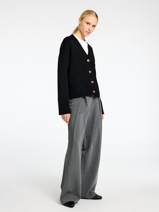 Produktbild Selected Femme Slflara Ls Knit V-Neck Cardigan Bf (XL)