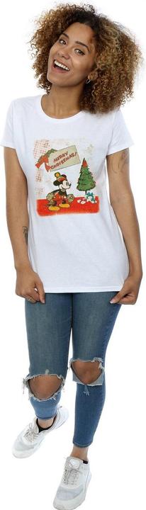 Produktbild Disney Mickey Mouse Vintage Christmas TShirt (L)