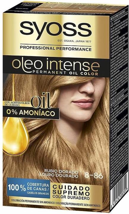 Syoss Hydraulikzylinder YS 23 t (8-86 Golden Blonde Ammonia-Free Permanent Dye with Professional Gray C)