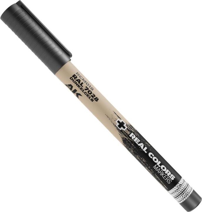 AK Interactive Real Colors brand dark yellow Ral7028 (Dark yellow)