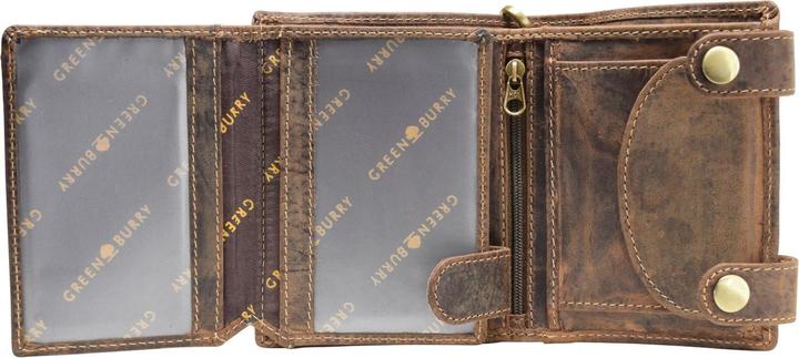 Produktbild Greenburry Vintage Indian Geldbörse Leder 10 cm